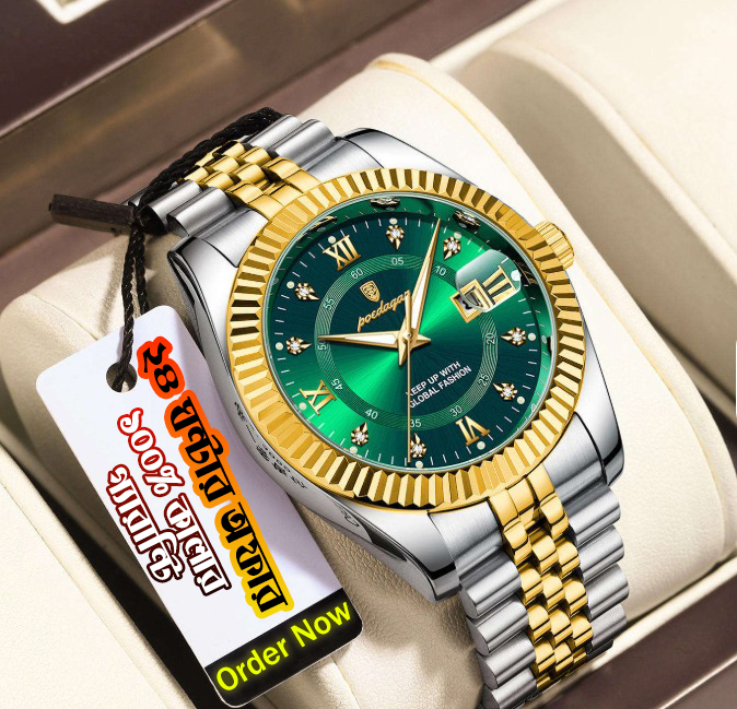 Green🕰️ POEDAGAR 910 – আভিজাত্যের প্রতিটি মুহূর্তে আপনার সঙ্গী